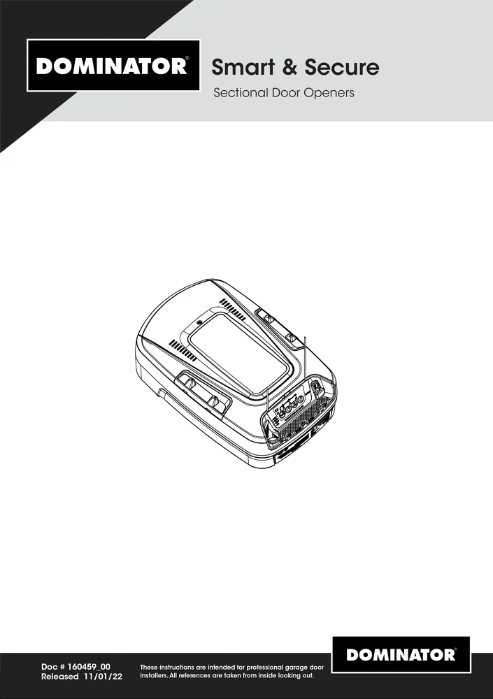 Smart & Secure DSO- 2+3 Sectional Opener
